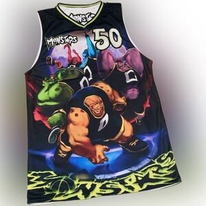 Reversible Monstar Jersey O Space Jam 🩷